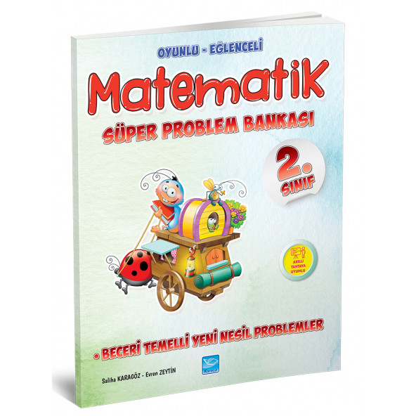 2. Sınıf Oyunlu-Eğlenceli Matematik Süper Problem Bankası
