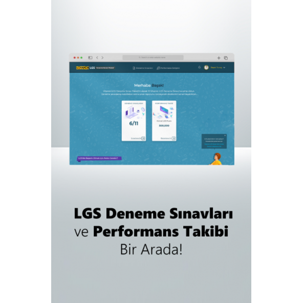 Vitamin LGS Deneme Sınavı Paketi - 2