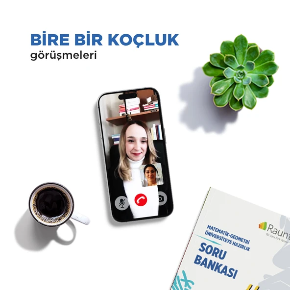 Raunt 11. Sınıf SAYISAL Hazırlık Paketi (YKS 2026)  Koçluk, 39 Parça Yayın Seti ve 17 Deneme - Resim 3