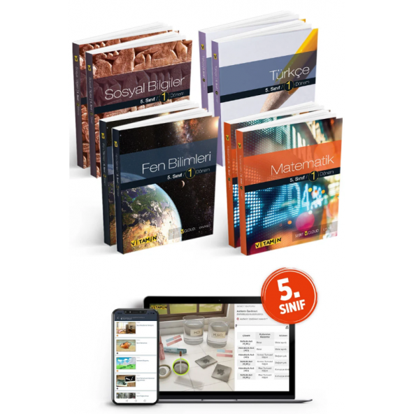 Vitamin 5. Sınıf Tüm Dersler Konu Anlatım Seti- Ders ve Yardımcı Kitaplar 8 Kitap Dijital Ürün