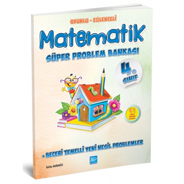 4. Sınıf Oyunlu-Eğlenceli Matematik Süper Problem Bankası