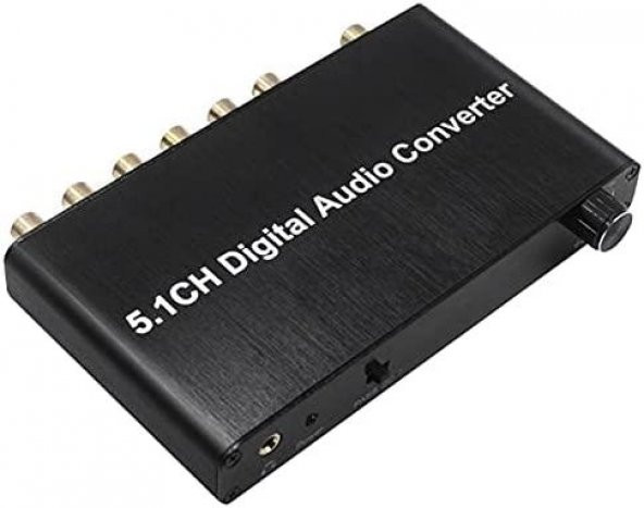 Alfais 4439 5.1 Ch Dac Optik Digital To Analog Coaxial Toslink Çevirici Dönüştürücü Ses Dekoder Adaptör