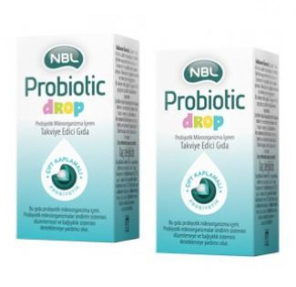 NBL Probiotic Drop Damla 7,5 ml 2'li