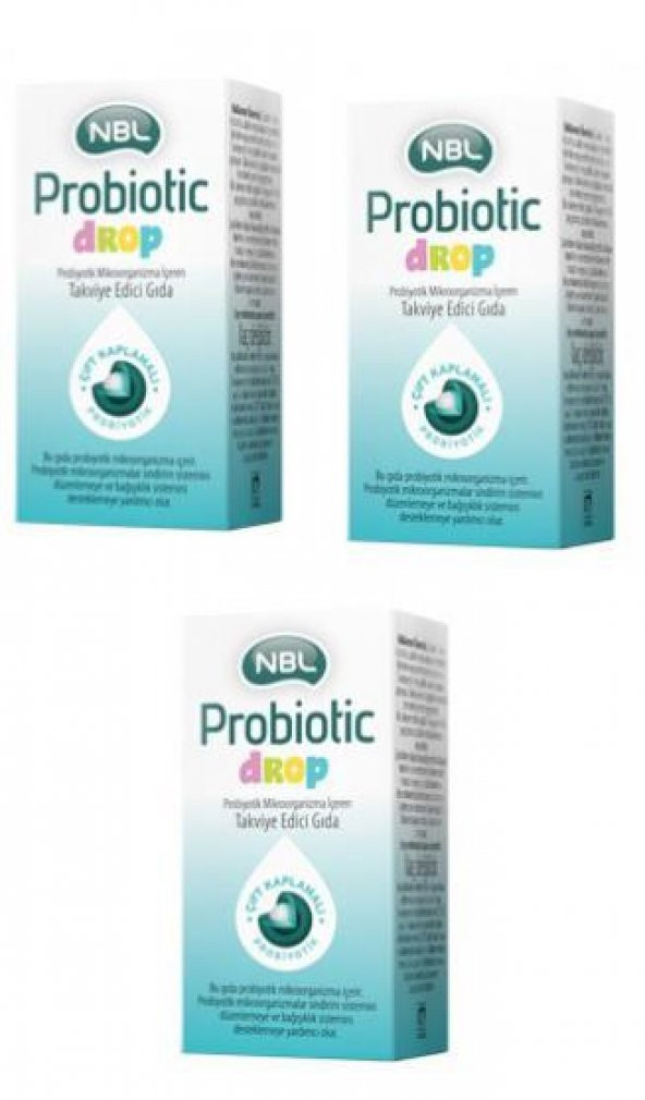 NBL Probiotic Drop Damla 7,5 ml 3'lü