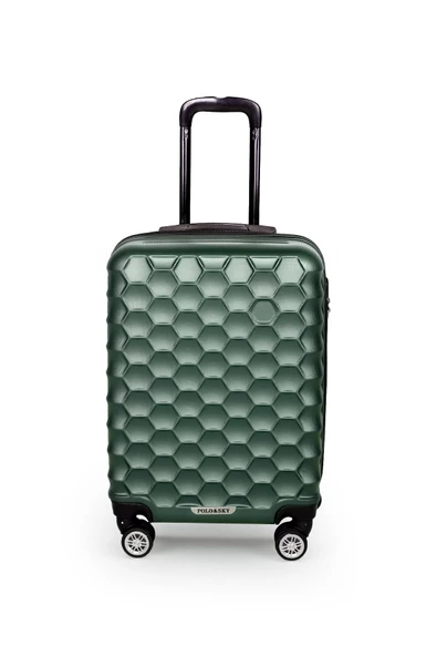 Polo&Sky Petek Model Haki Renk Kabin Boy Valiz - 2