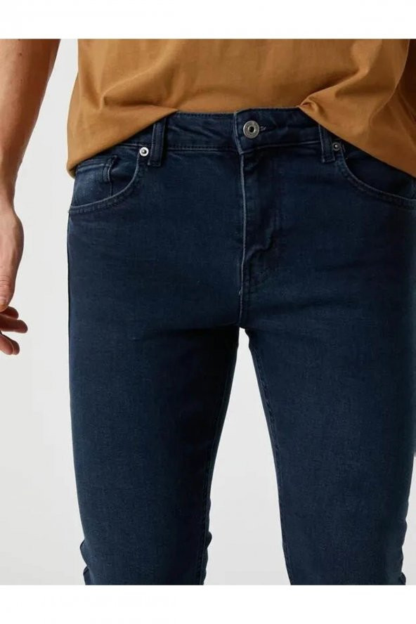 Erkek Jean Pantolon Indigo 3sam40054nd - 4