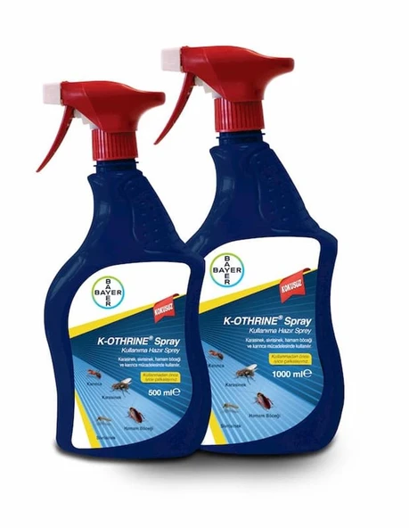 Bayer K-othrine AL Haşere Öldürücü  Sprey | 1 Litre - Resim 2