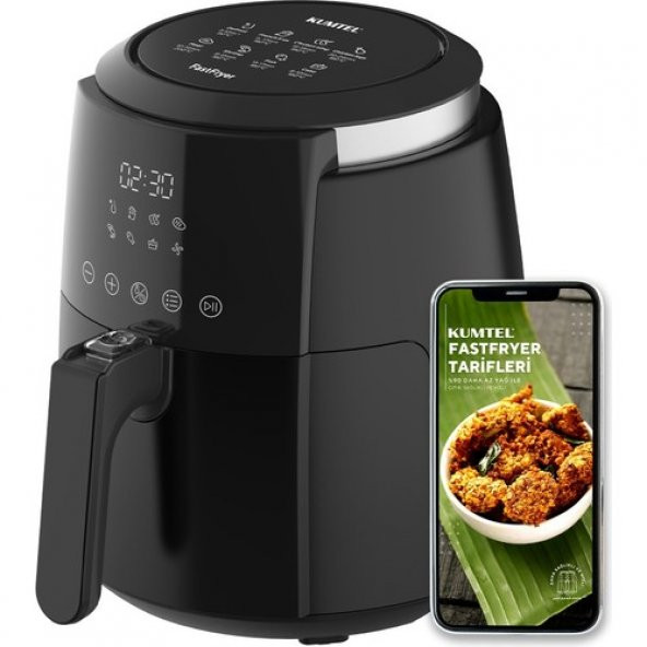 Kumtel Fatfryer XXL HAF-03 8,5 Lt Yağsız Fritöz Airfryer