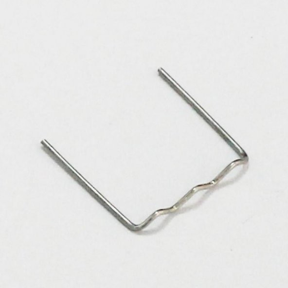 100 ADET 0,8MM DÜZ TİP DALGALI KAYNAK ZIMBA TELİ - 2