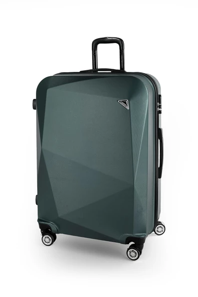 Polo&Sky Elmas Model Haki Renk 3'lü Valiz Seti - 2