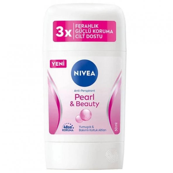 Nivea Stick 50 Ml Pearl & Beauty Bayan