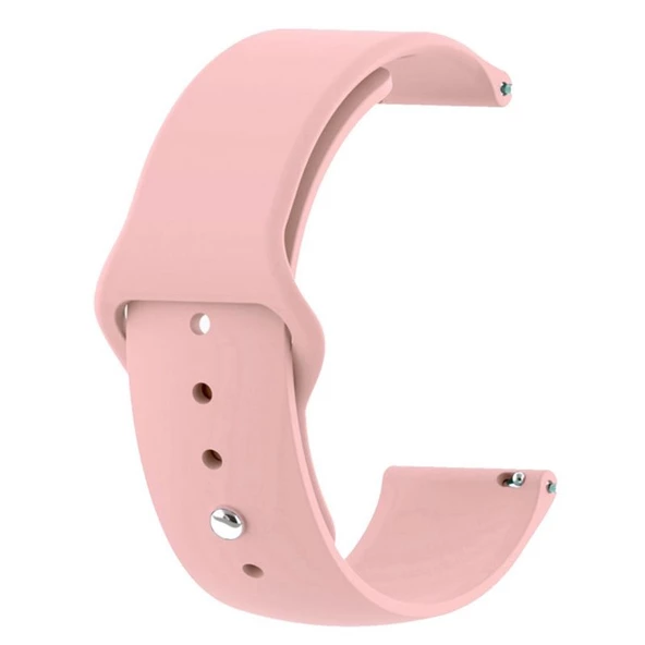 Gpack Motorola Moto Watch 100  Kordon Mat Klasik Silikon KRD 11 - 4