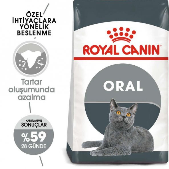 Royal Canin Oral Care Ağız ve Diş Sağlığı İçin Yetişkin Kedi Maması 1,5 kg - 3
