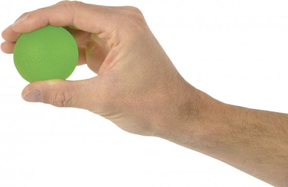 Maxi El Egzersiz Topu Yeşil Renk (orta)