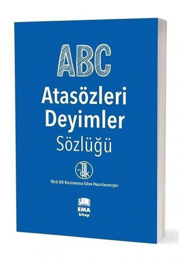 Atasözleri ve Deyimler Sözlüğü Tdk Uyumlu Karton Kapak 320 Sayfa 1 Adet Sözlük Atasözleri Deyimler - 2