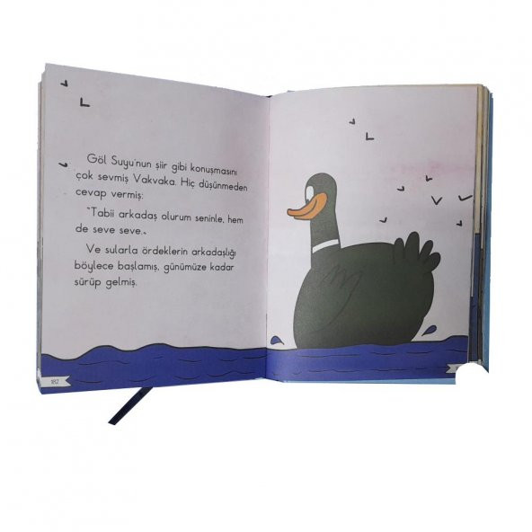 Evvel Zaman İçinde Masallar 320 Sayfa Resimli Ciltli Sert Kapak 1 Adet Çok Resim Az Yazı Öykü ve Masal Kitabı - 3