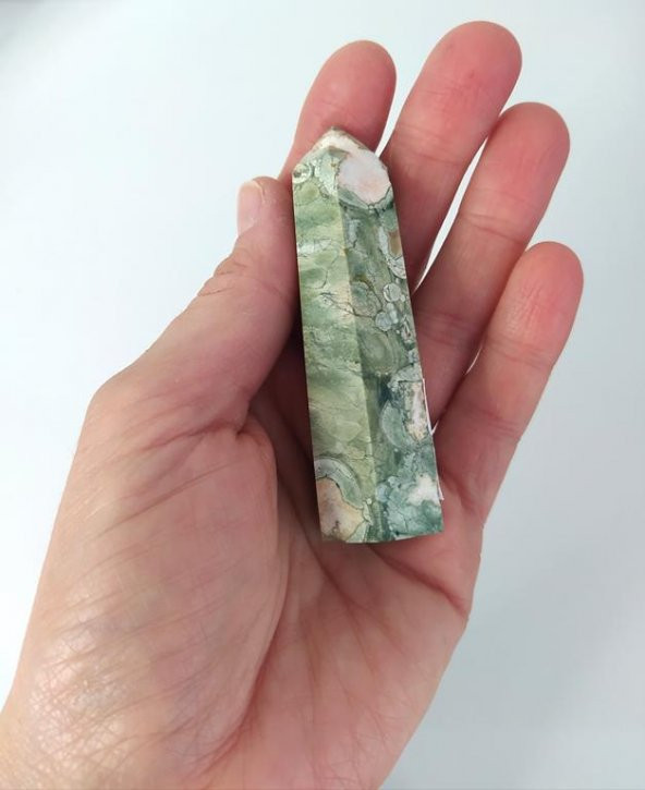 Doğal Değerli Casper Taşı Piramit Kütle Dikit Nokta Şifa Taşı Çakra Ev Dekorasyon  Hediye - Resim 2