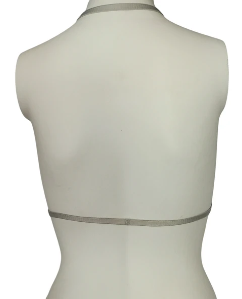 ASM1144 Kadın Gri Bralet Büstier Sütyen - 3