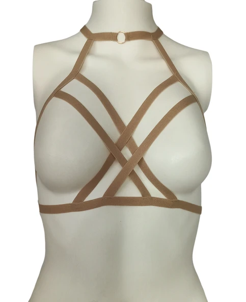 ASM1143 Kadın Sütlü Kahve Bralet Büstier Sütyen ürün görseli