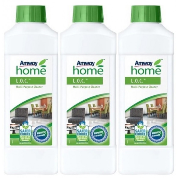 Amway Loc Çok Amaçlı Temizleyici Home L.o.c. 3'lü