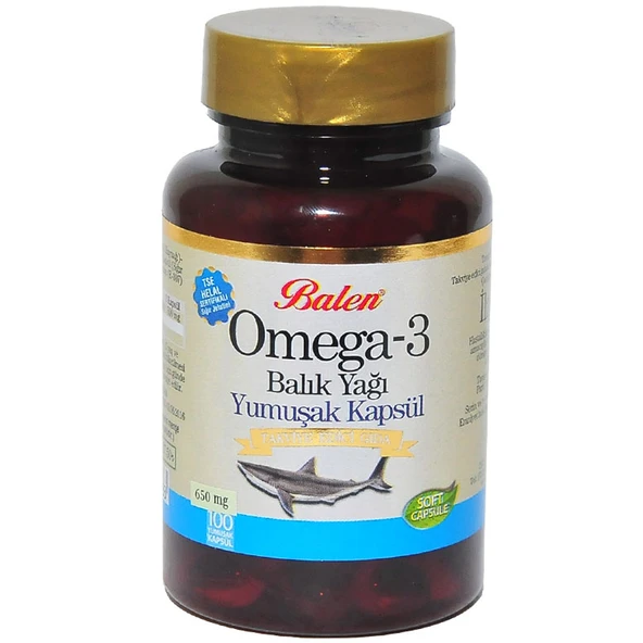 Omega 3 Balık Yağı Yumuşak 100 Kapsül ürün görseli 1