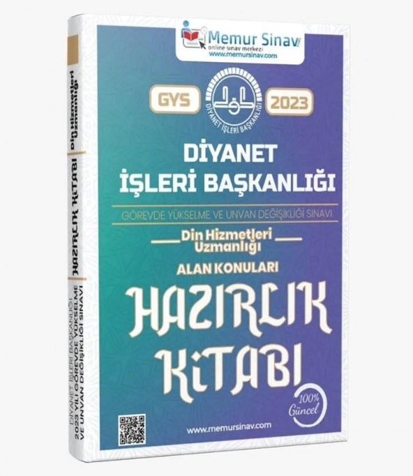GYS Diyanet Başkanlığı Din Hizmetleri Uzmanlığı Alan Konuları Hazırlık Kitabı Memur Sınav