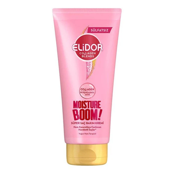 Elidor Collagen Blends Yoğun Nem Terapisi Sülfatsız Saç Bakım Kremi 170 ml