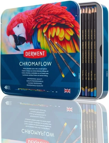 Derwent Chromaflow 48'li Kuru Boya Kalem Seti / 2306013