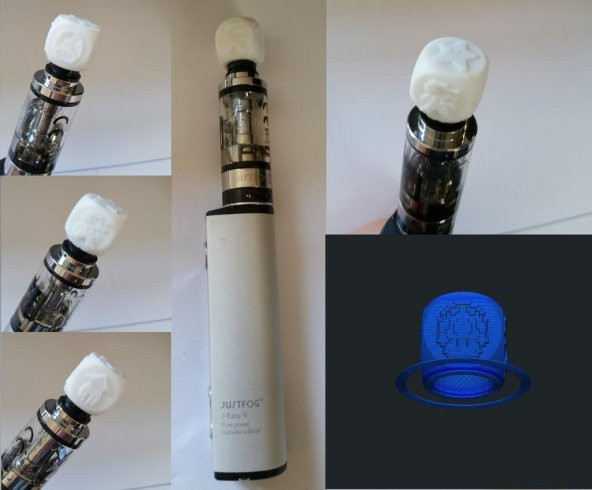 Elektronik Sigara Toz Kapağı (Kapak) Justfog J-Easy 9 Plastik Aparat