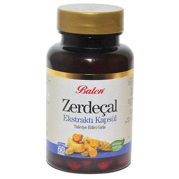 Zerdeçal Ekstraktı 60 Kapsül ürün görseli 1