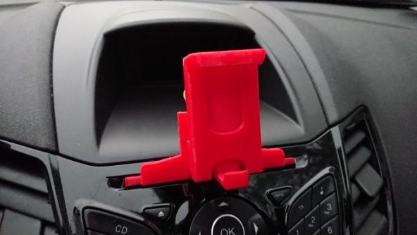 Ford Fiesta Mk6 / 7 (Cd Yuvası) İçin Gripping Akıllı Telefon Tutucu Plastik Aparat - 6
