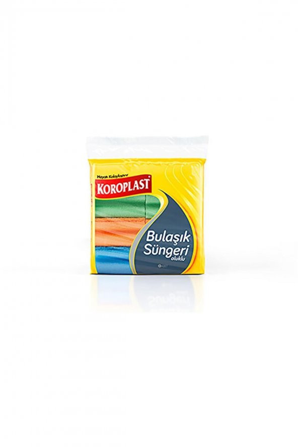 KOROPLAST Oluklu Bulaşık Süngeri 8'Li