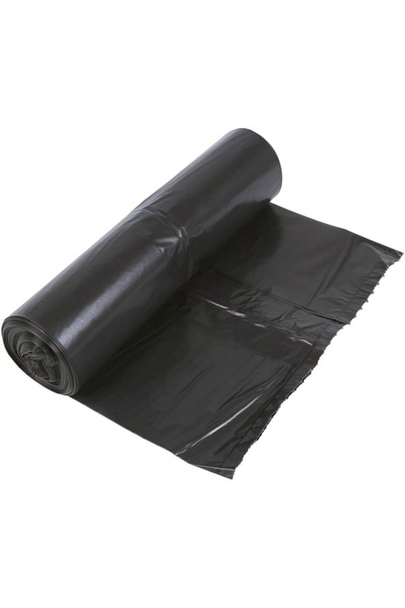 REFORMAK PLASTİK Endüstriyel Battal Boy Siyah Çöp Torbası ( 72X95 Cm ) 1 Rulo 10 Adet