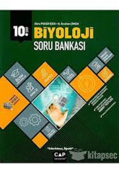 Çap Yayınları 10. Sınıf Fen Lisesi Biyoloji Soru Bankası