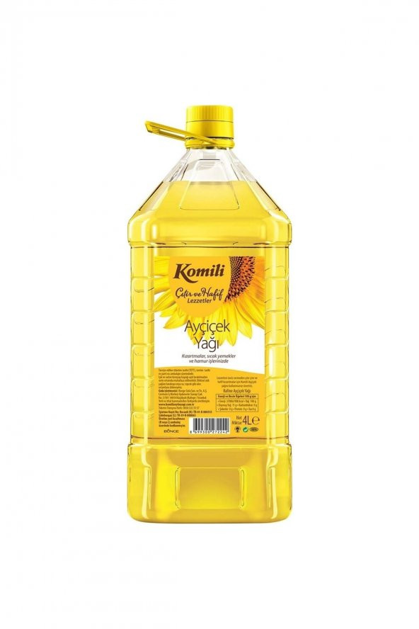 Ayçiçek Yağı Pet 4 Lt - 1