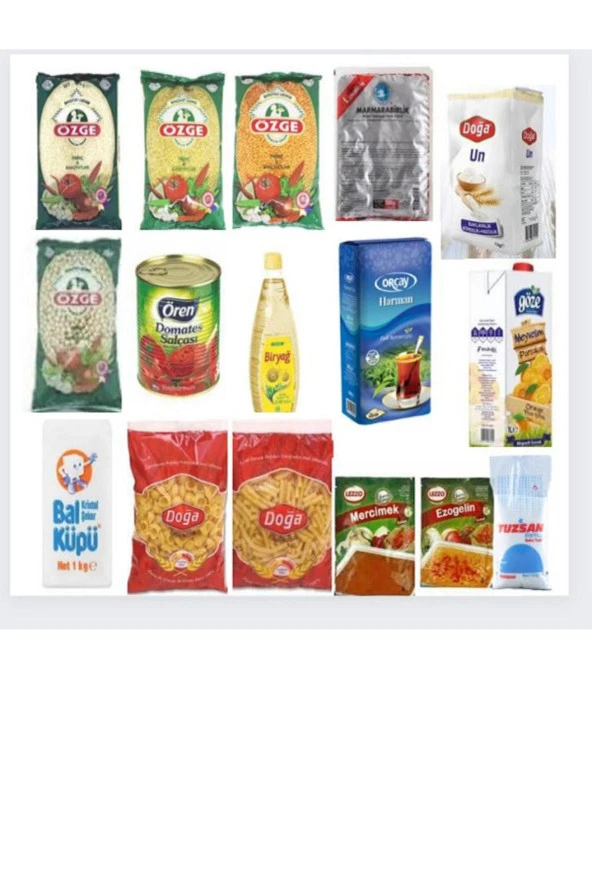 KOMİLİ Ramazan Kumanya Gıda Erzak Kolisi Ekonomik 16 Parça - 3