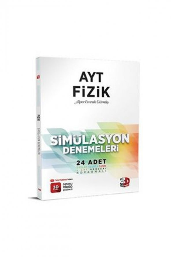 3D-Ayt 24lü Fizik Simülasyon Deneme