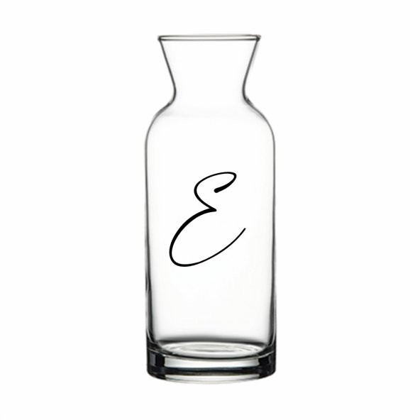 E Harfli / Harfi Yazılı Village 700cc Rakı Karafı