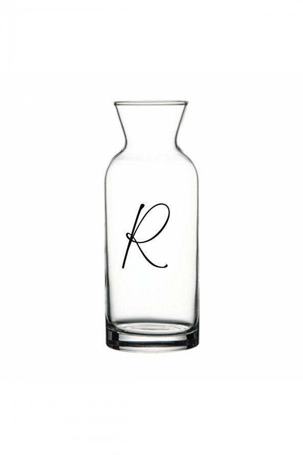 R Harfli / Harfi Yazılı Village 700cc Rakı Karafı