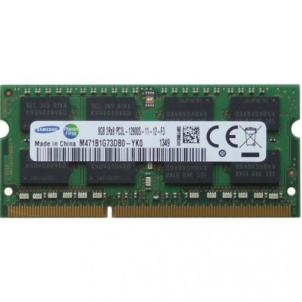 Samsung M471B1G73DB0-YK0 8 GB DDR3 1600 MHz Ram