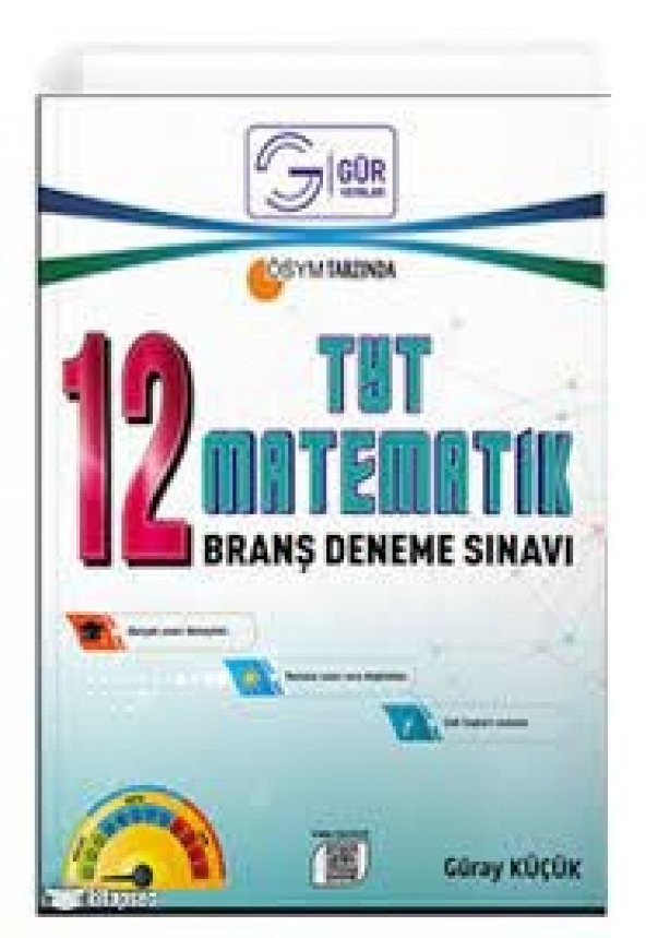 TYT 12`li Matematik Branş Denemesi Gür Yayınları