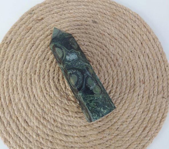 Doğal Değerli Yılan Taşı Piramit Kütle Dikit Nokta Şifa Taşı Çakra Ev Dekorasyon  Hediye - 2