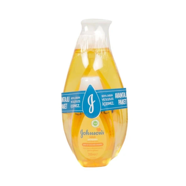 Johnson's Baby Bebek Şampuanı 750ml + Bebek Şampuanı 200ml