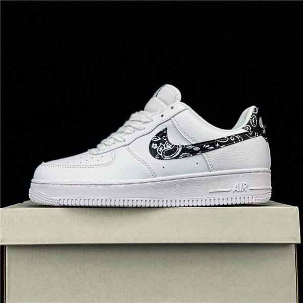 Nike Air Force 1 07 -Siyah Desenli Günlük Spor Ayakkabı DH4406-105 - 3