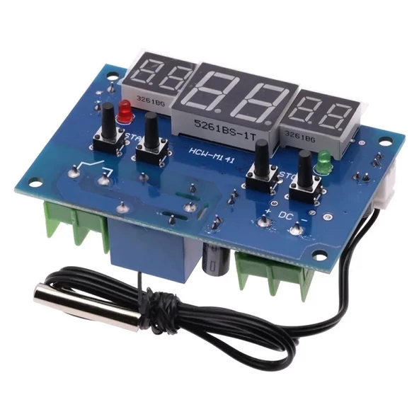 12V DİJİTAL TERMOSTAT W1401 SERİSİ AKVARYUM KULUÇKA MAKİNESİ BUZDOLABI DERİNDONDURUCU ürün görseli 1