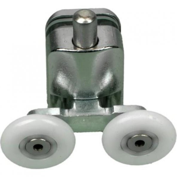 Venita Metal Gövdeli Duşakabin Tekerlek Takımı 2 Alt 2 Üst Teker Rulmanı 24 mm - 2