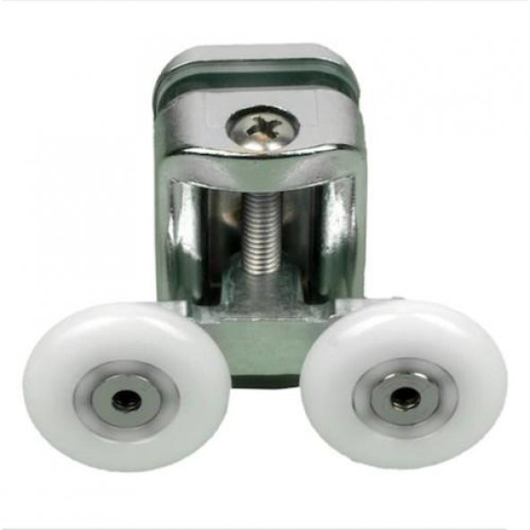 Venita Metal Gövdeli Duşakabin Tekerlek Takımı 2 Alt 2 Üst Teker Rulmanı 24 mm - 3