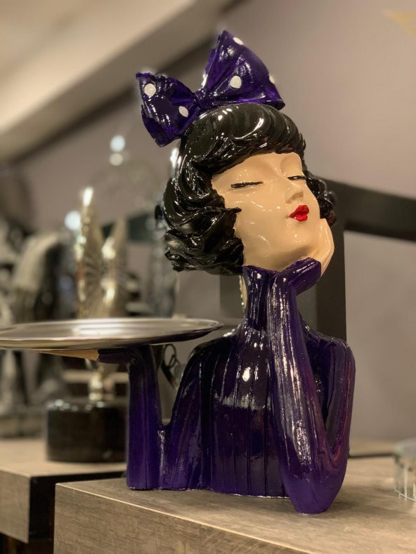 TEPSİLİ KIZ BİBLO ürün görseli