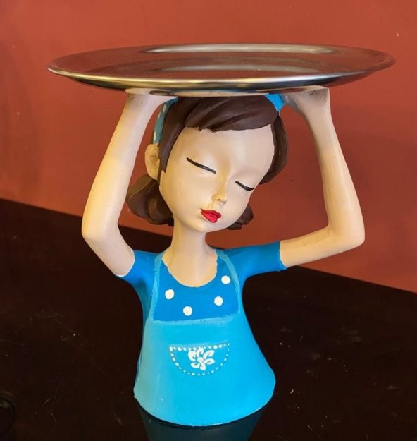 TEPSİLİ KIZ BİBLO ürün görseli