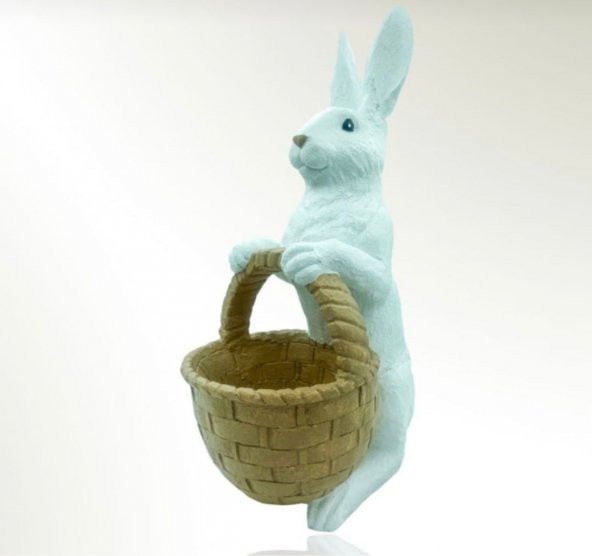 SEPETLİ TAVŞAN DEKOR ürün görseli